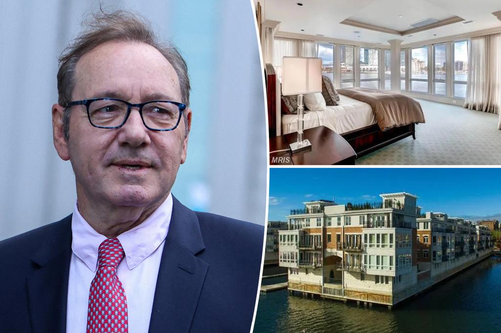 Kevin Spacey refuses to be evicted from Baltimore mansion after closing